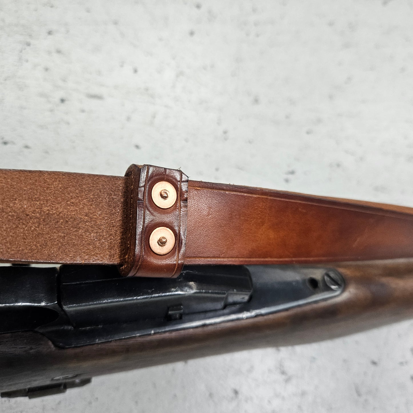 Leather Ross Rifle Sling Brown
