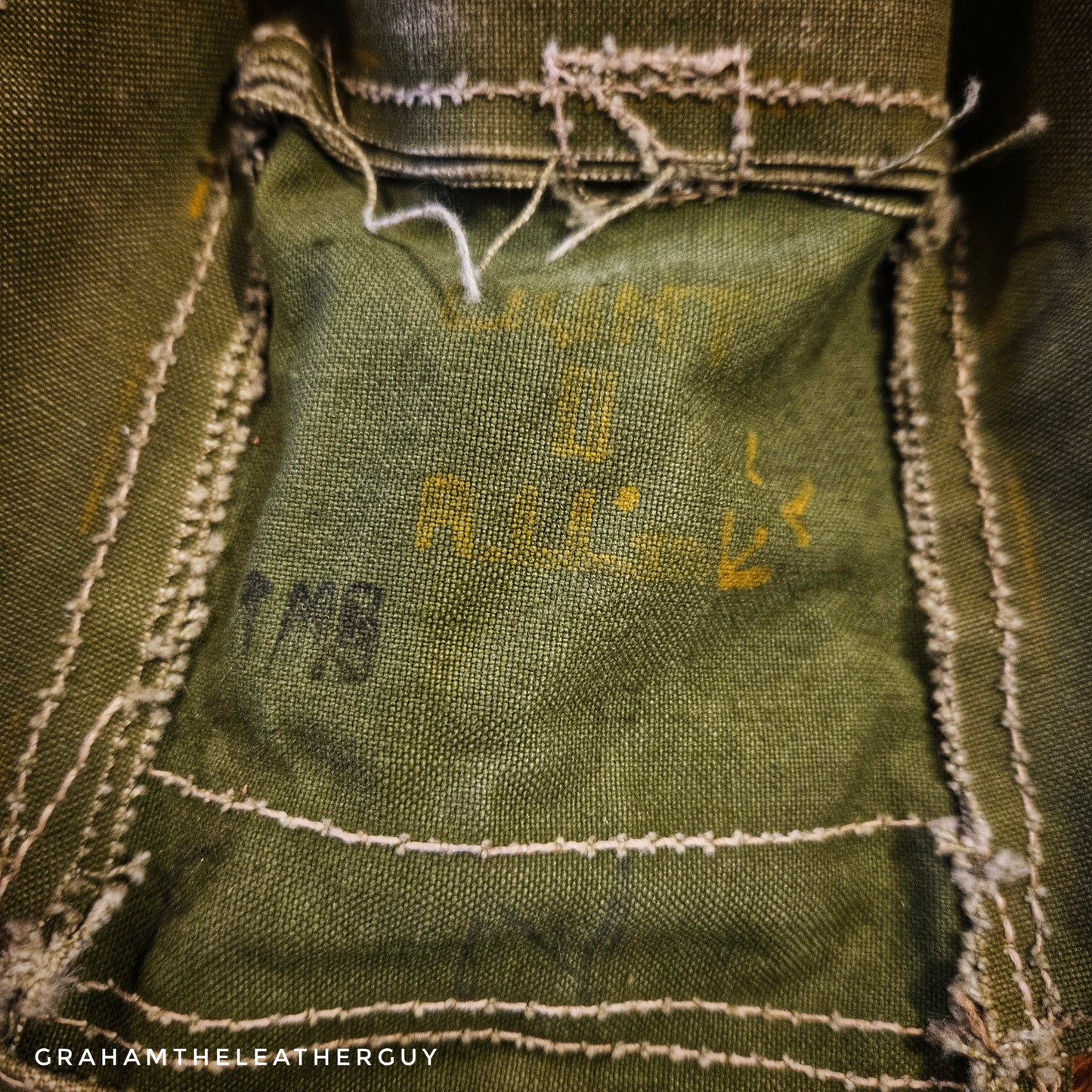 Original WW2 British Lightweight Respirator bag