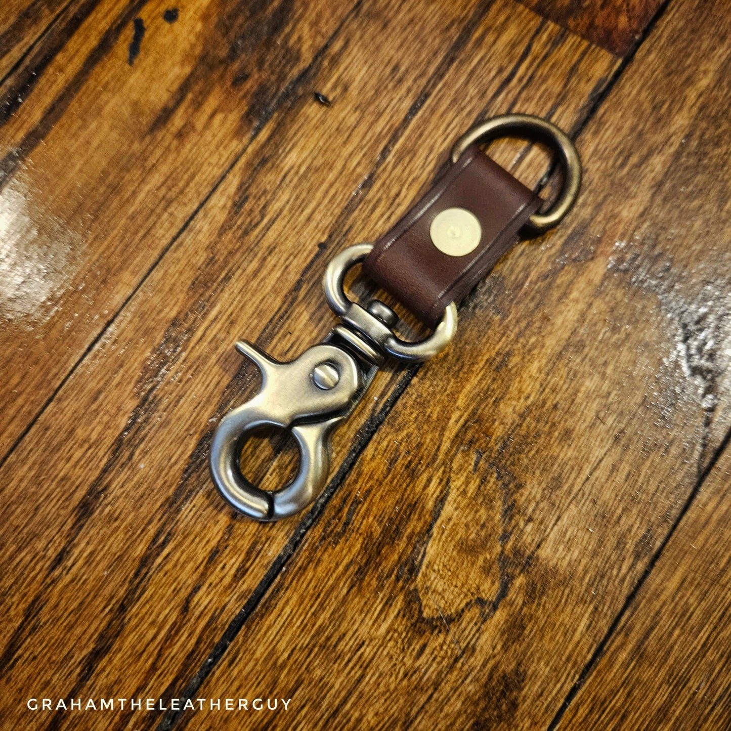 Antiqued brass Key holder