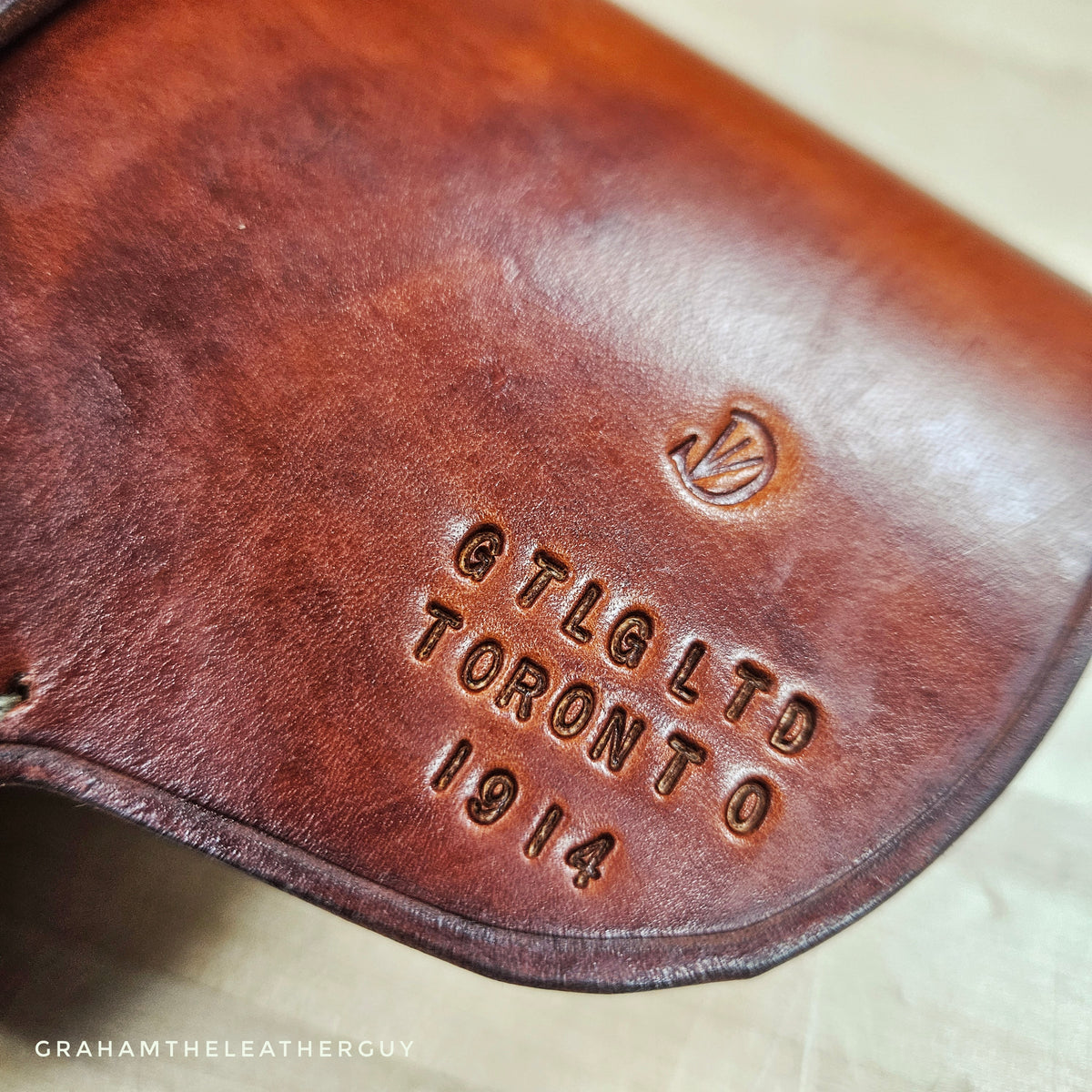 WW1 British Officers 1911holster leather