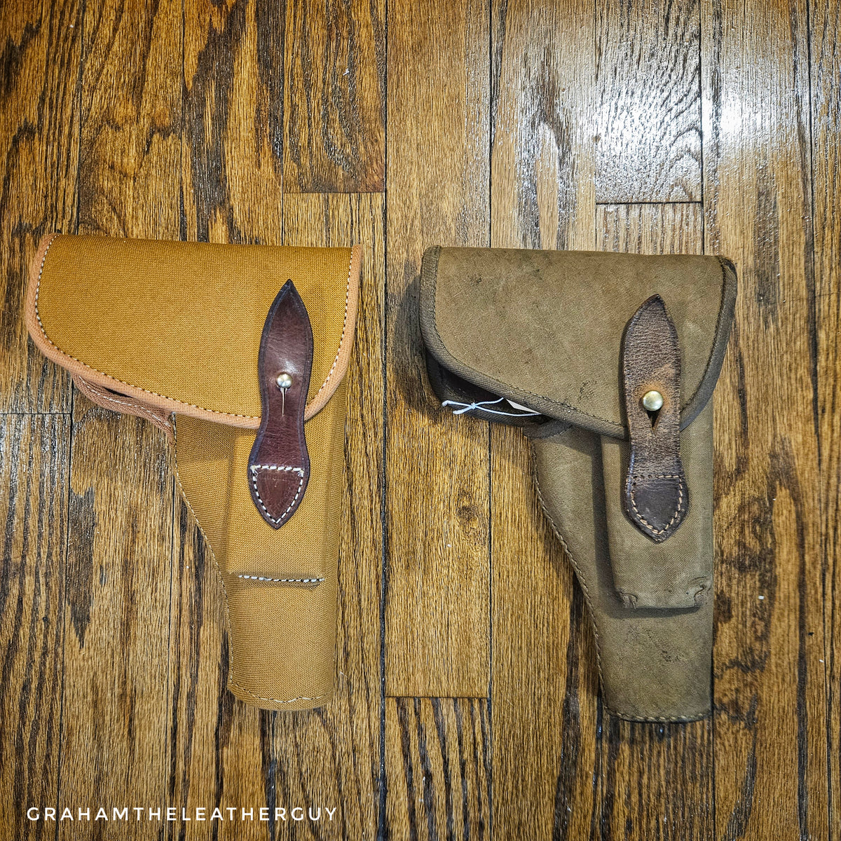 1911 Canvas WW1 British Officers holster