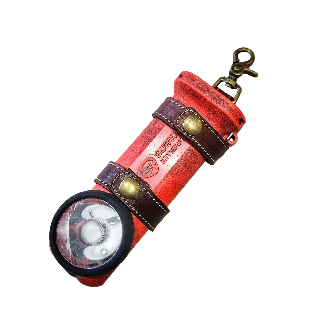 Firefighter Surefire flashlight holder