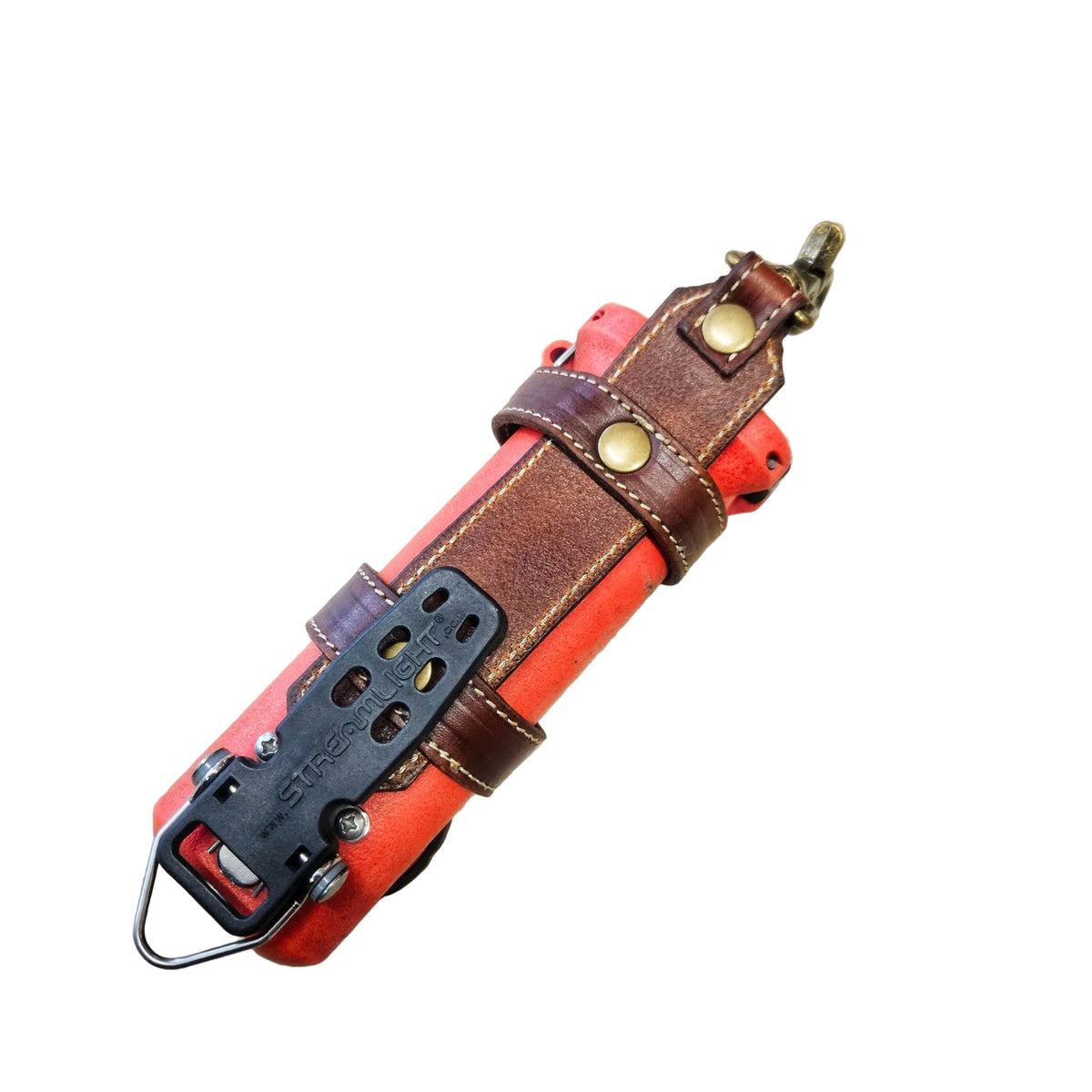 Firefighter Surefire flashlight holder