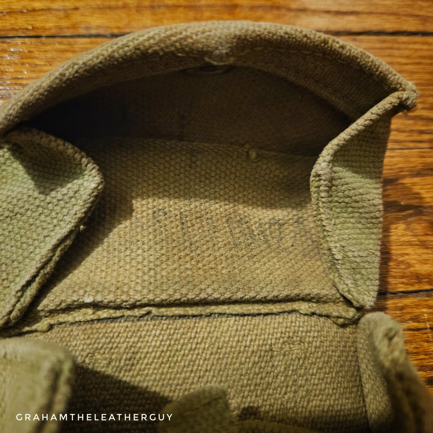 WW2 British Bren gun pouches pair