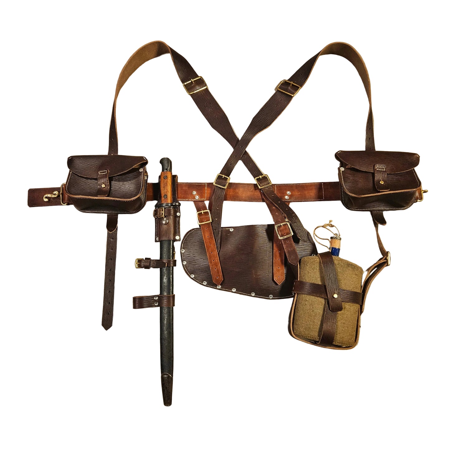 Pattern 1914 British Leather Equipment Complete Set