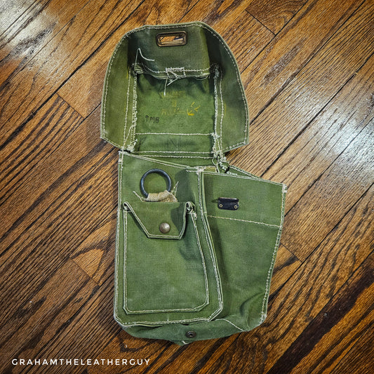 Original WW2 British Lightweight Respirator bag