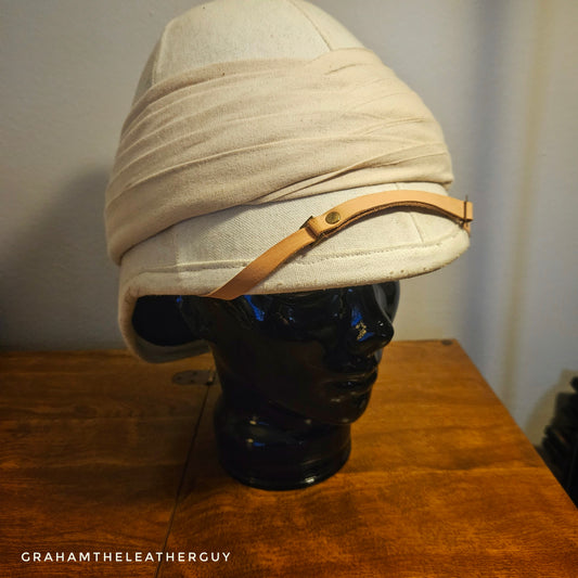 Reproduction White Pith helmet