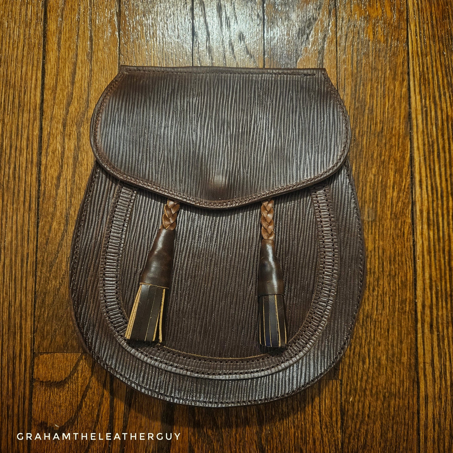 Embossed Leather Day Sporran