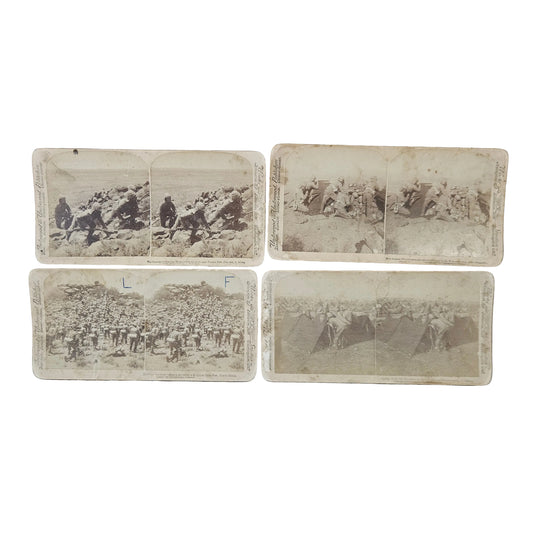 Boer war photos set of 4