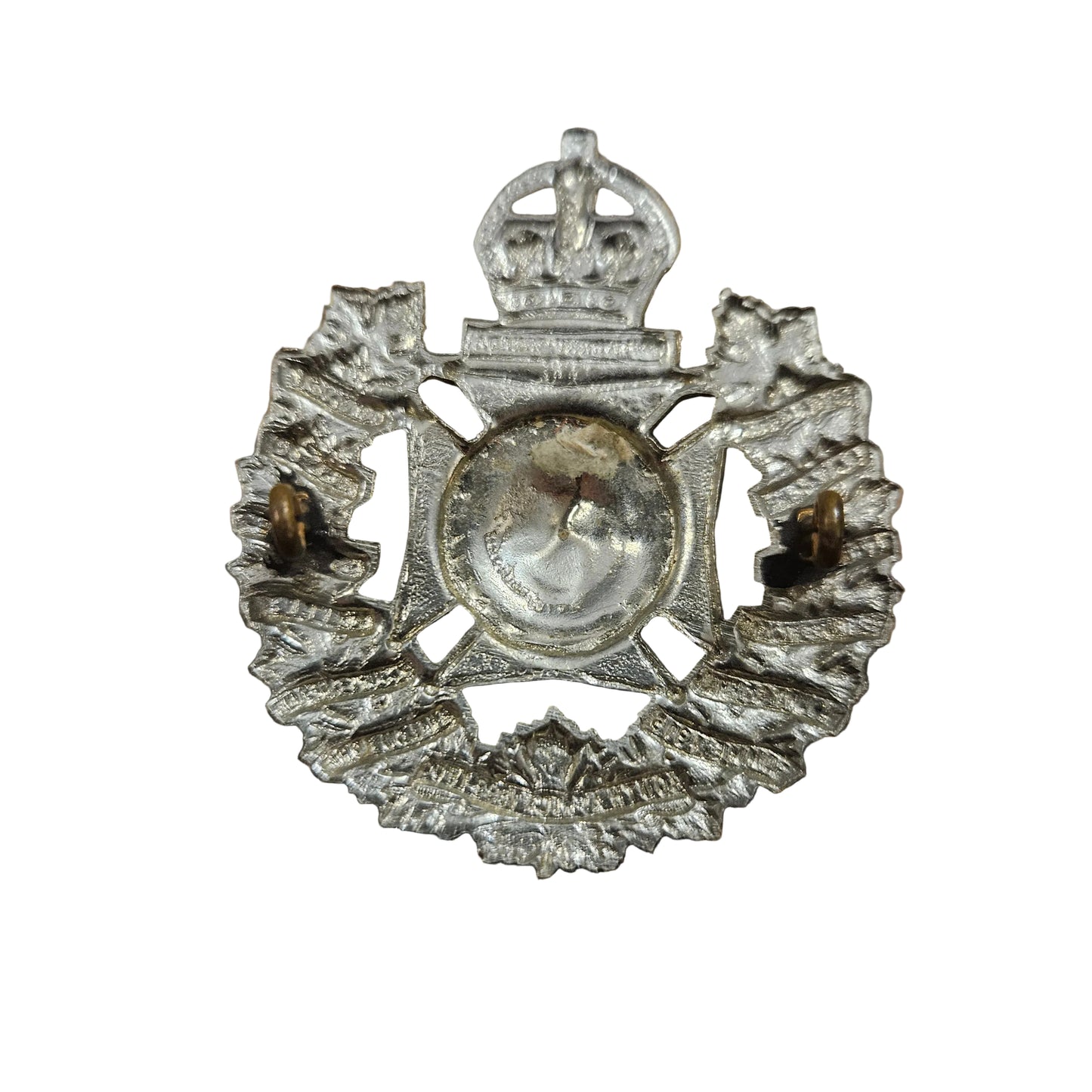 Kings Crown Royal Winnipeg Rifles Cap Badge.