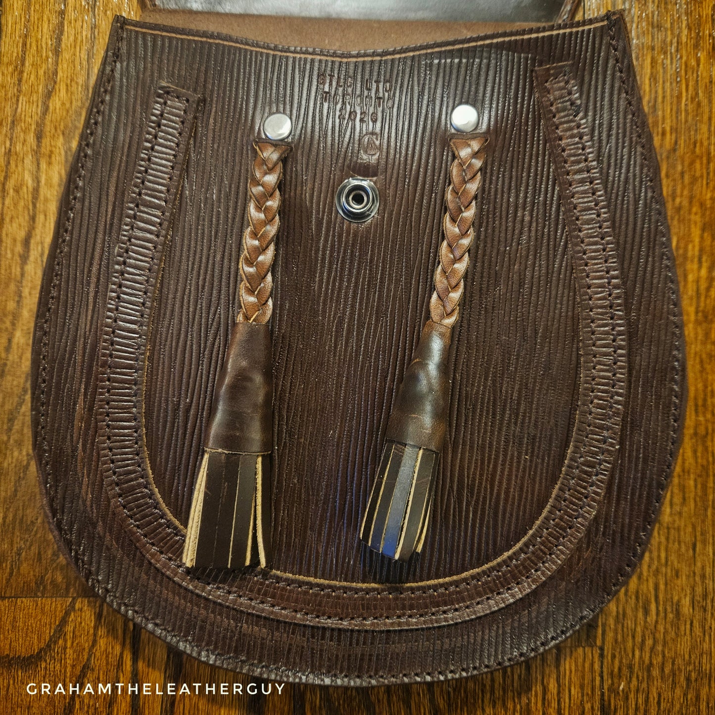 Embossed Leather Day Sporran