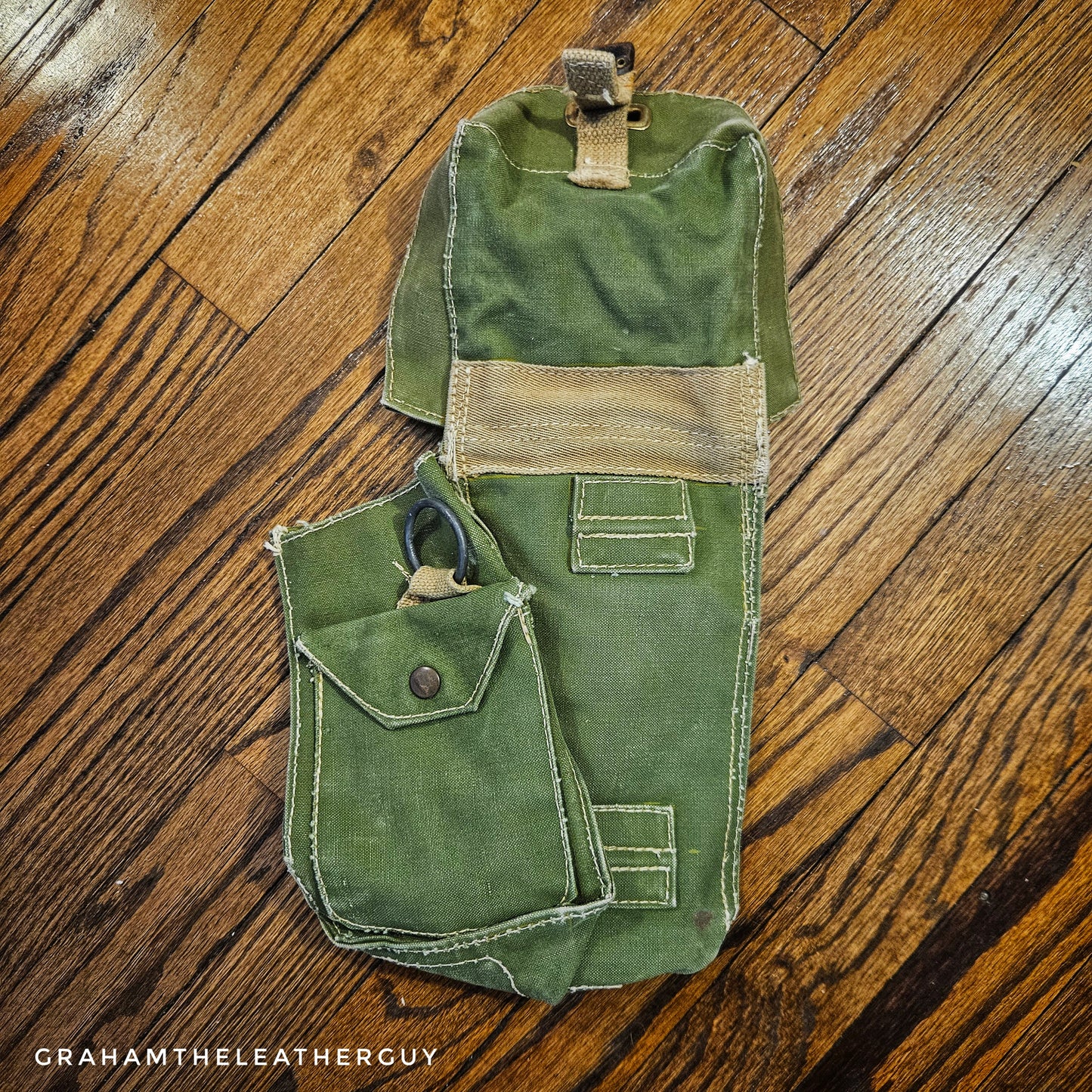 Original WW2 British Lightweight Respirator bag